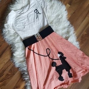 Poodle skirt dress